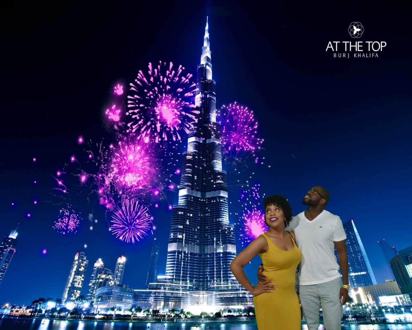 Burj Khalifa fireworks